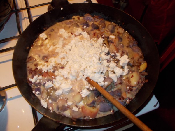 Ajiaco de Papas, 2. Versuch (rezept aus dem Kopf nachgekocht und deshalb Knoblauch, Petersilie und (scharfe) Paprika vergessen