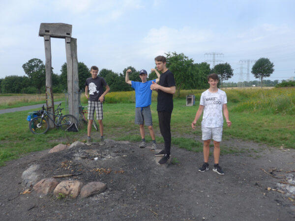 Frühstück im Wartenberger Feld bei Berlin