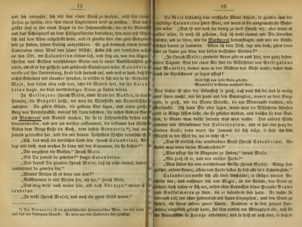 Seite aus dem Dekameron von 1874