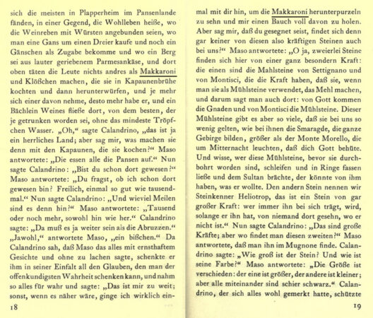 Seite aus dem Dekameron von 1912