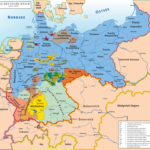 Karte des Deutschen Reiches von 1871