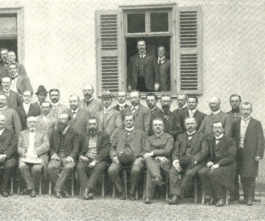 Gruppenbild Wanderversammlung Gießen 1912