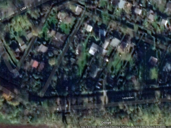 Google-Maps Ansicht vom 27.03.2023
